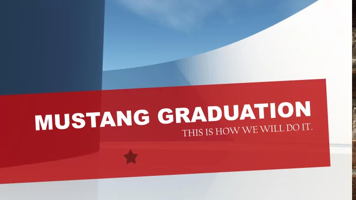 graduation date