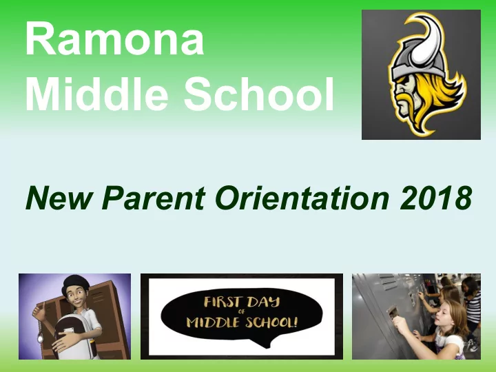 ramona middle school