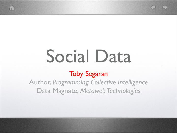social data