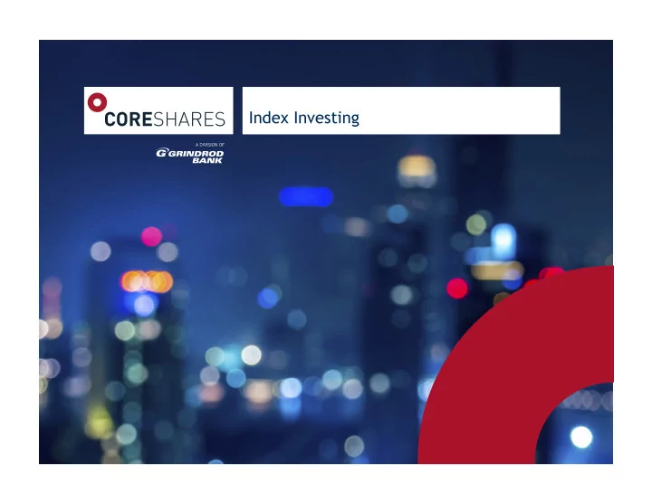 index investing core and satellite approach to portfolio