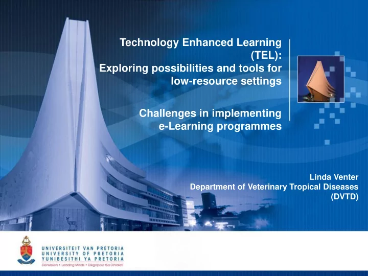technology enhanced learning