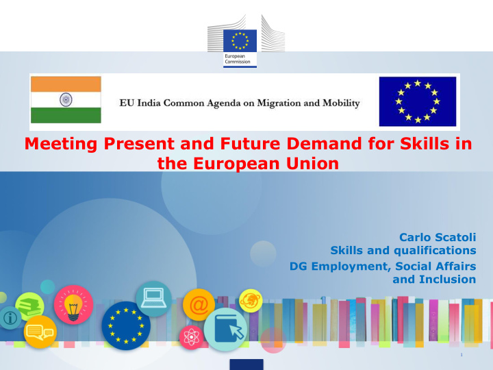meeting present and future demand for skills in the