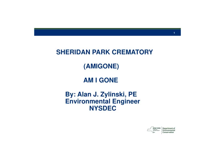 sheridan park crematory amigone am i gone by alan j