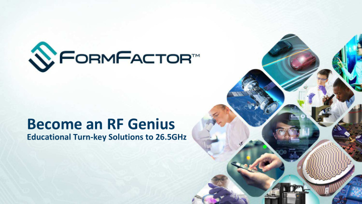 become an rf genius