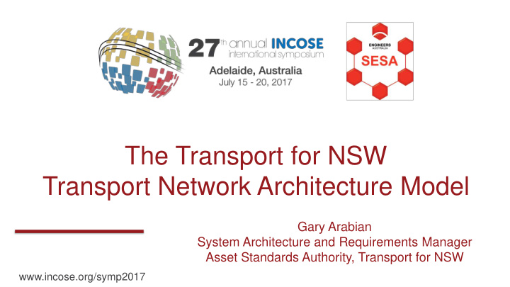 transport network architecture model