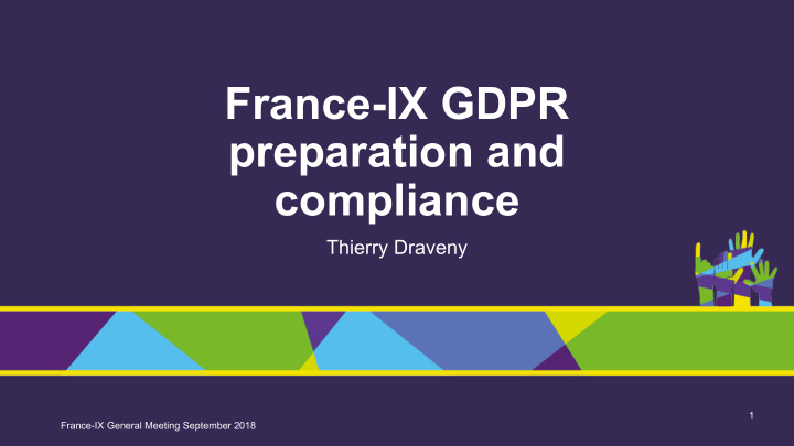 france ix gdpr preparation and compliance