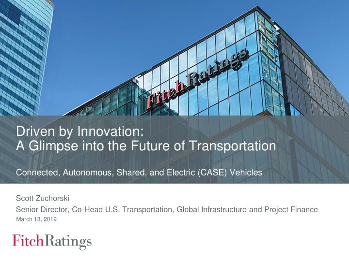 driven by innovation a glimpse into the future of