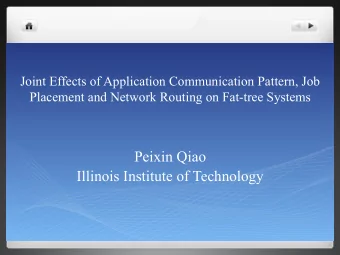 Peixin Qiao  Illinois Institute of Technology  Mo#va#on  Simulator &amp; Applica#ons