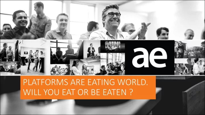 will you eat or be eaten