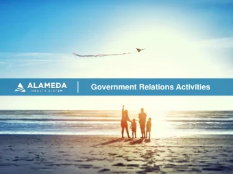 Government Relations Activities  PowerPoint Template  Purpose  Provide overview of key AHS