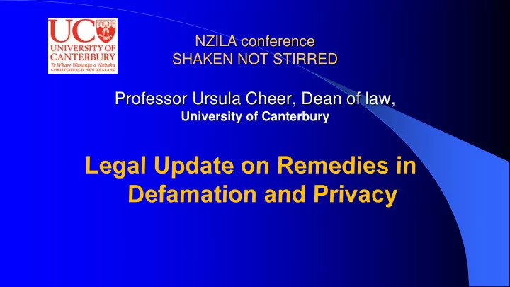 nzila conference shaken not stirred professor ursula