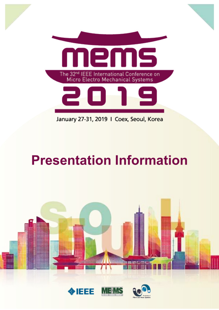 presentation information