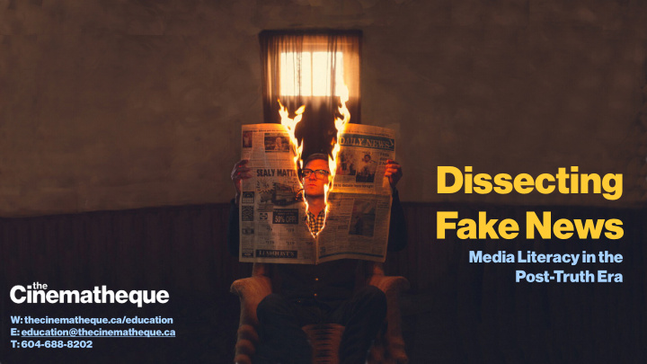dissecting fake news
