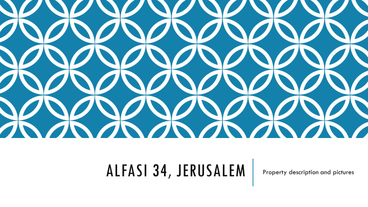 alfasi 34 jerusalem