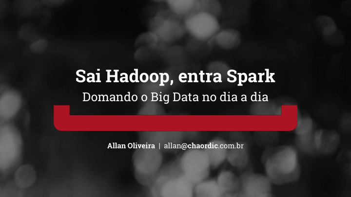 sai hadoop entra spark