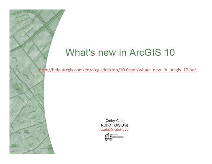 http help arcgis com en arcgisdesktop 10 0 pdf whats new