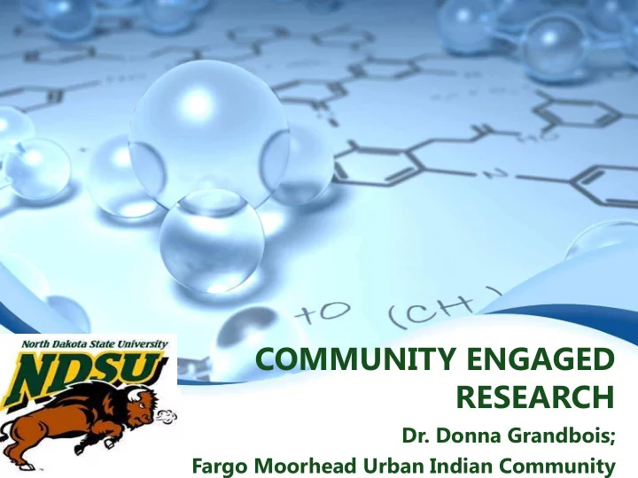 community engaged research