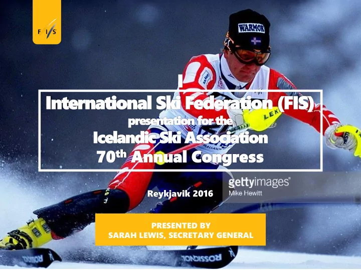 international ski federation fis