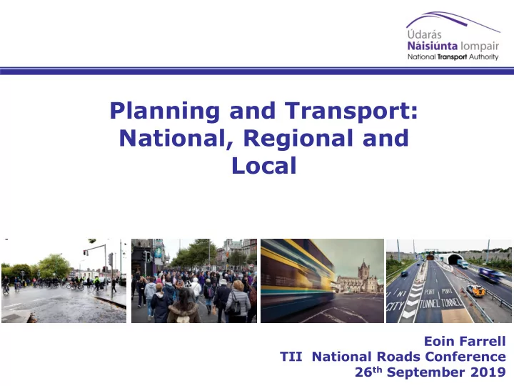 national regional and local