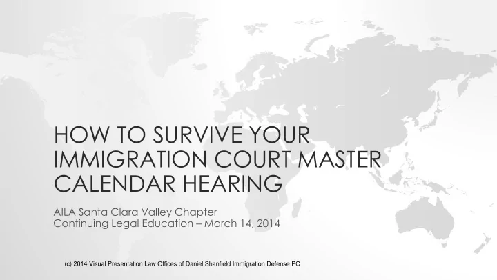 immigration court master