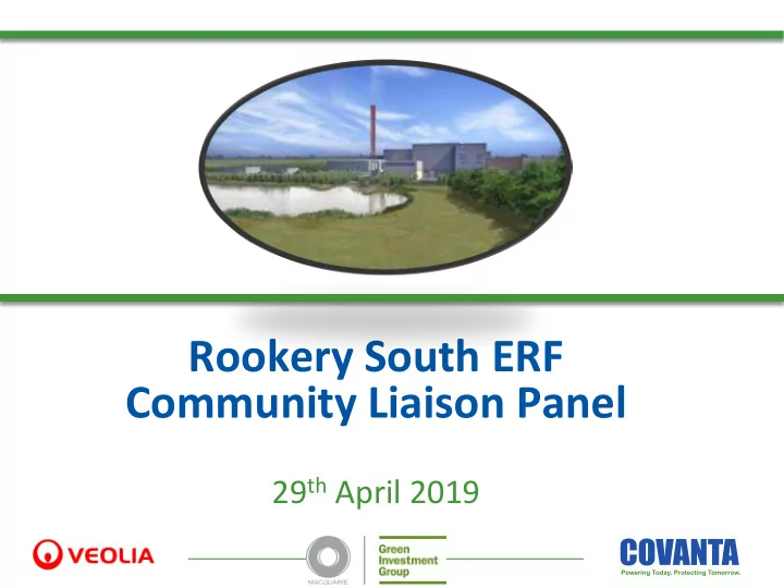 rookery south erf community liaison panel