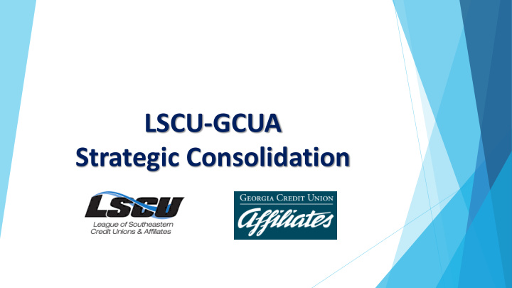 lscu gcua strategic consolidation a little about me