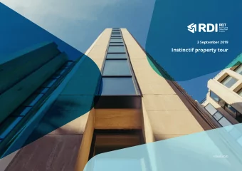 Instinctif property tour  rdireit.com  Disclaimer  Important notice  This document has been