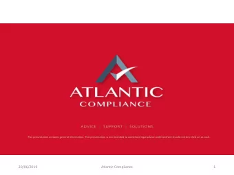 rec  This presentation contains general information. This presentation is not intended to