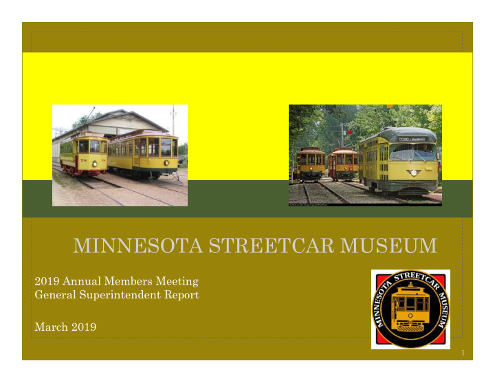 minnesota streetcar museum