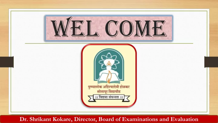 wel come