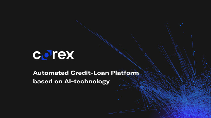 automated credit loan platform based on ai technology a