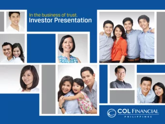 INVESTOR PRESENTATION HIGHLIGHTS  2  COMPANY OVERVIEW  Established and licensed by the SEC in  1999