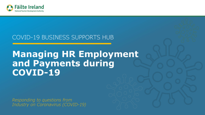 managing hr employment and payments during