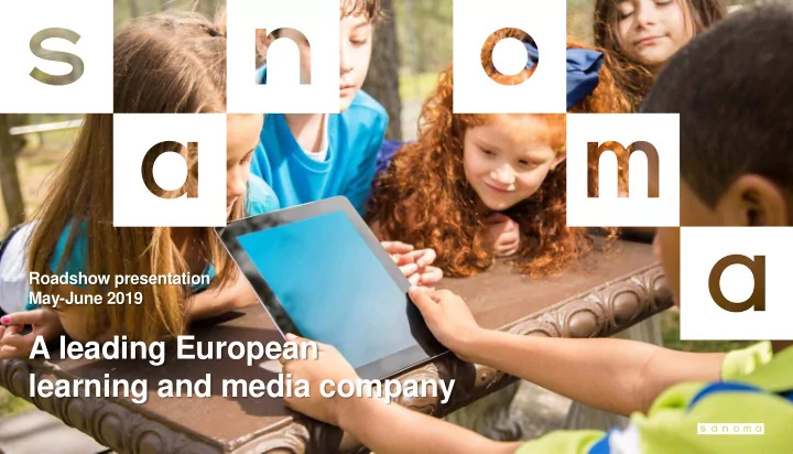 a leading european learning and media company content