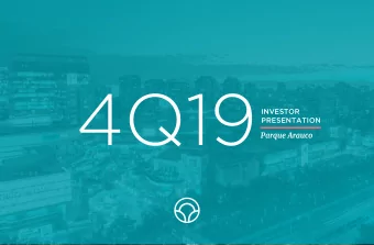 4Q19  INVESTOR  PRESENTATION  IMPORTANT DISCLAIMER  This document has been prepared by Parque