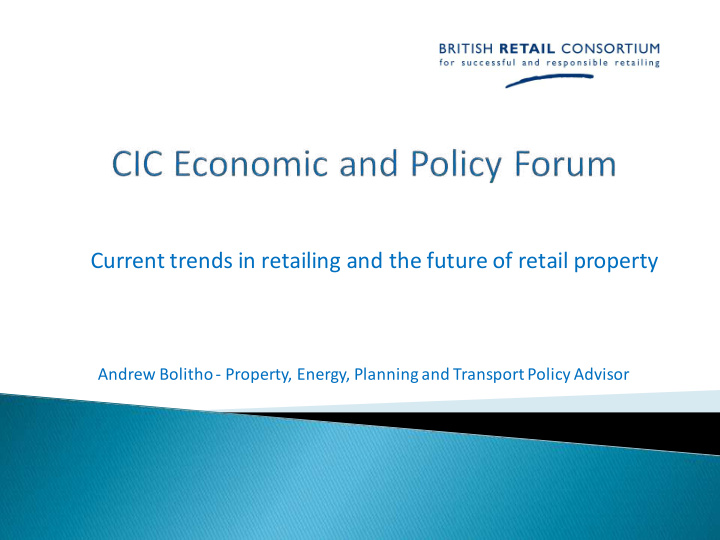 current trends in retailing and the future of retail