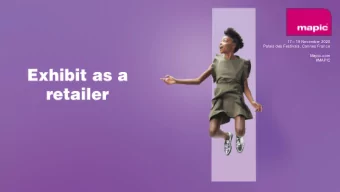 Mapic.com  #MAPIC 17  19 November 2020  Palais des Festivals, Cannes France Retailers area,