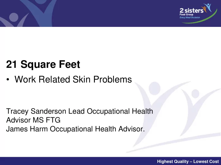 21 square feet
