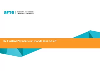 De lInstant Payment  un monde sans cut-off  De lInstant Payment  un monde sans cut-off