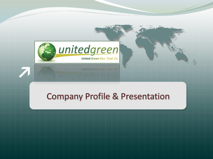 company profile presentation managing director chief