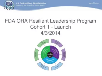 Cohort 1 - Launch  4/3/2014  Getting Started  Welcome  Opening Comments  Introductions  2