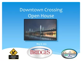 Open House  May 8, 2013  1  Who We Are  Walsh Design Build Team  includes:  The Walsh