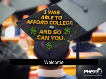 Welcome Todays Agenda  Financial Aid Basics  Types of Aid &amp; Sources  Forms  What