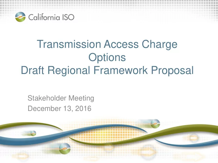 transmission access charge