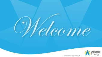 Classification: CONFIDENTIAL  2017 MREC Conference  Bloomington, MN  Brian Costello, Senior