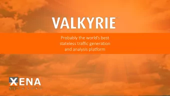 Probably the worlds best  stateless traffic generation  and analysis platform  2  1  2  4  5  6