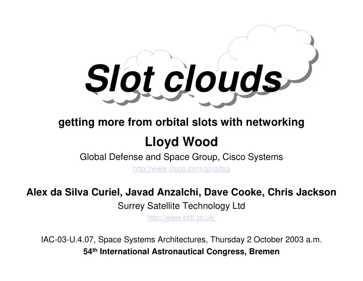 slot clouds