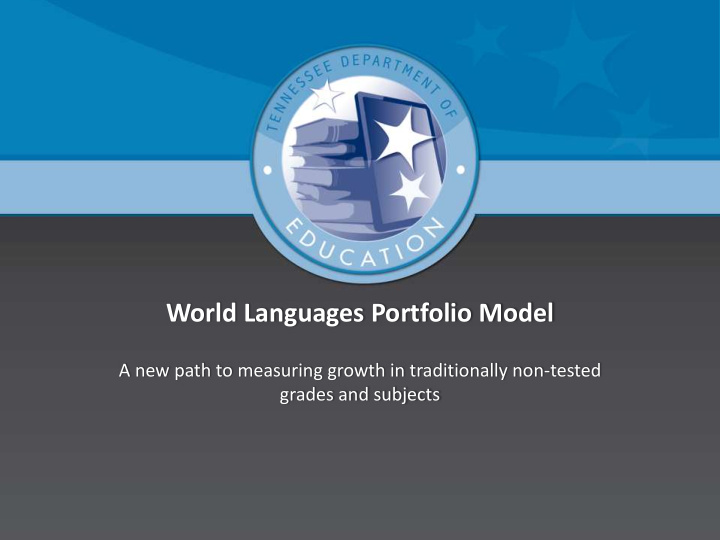 world languages portfolio model