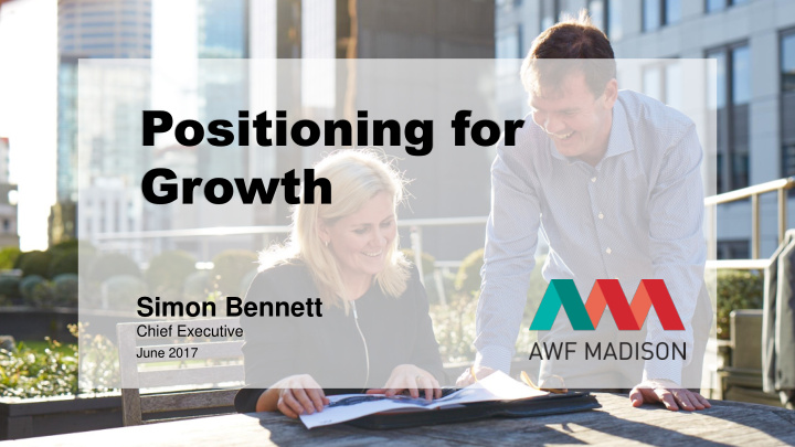 positioning for growth
