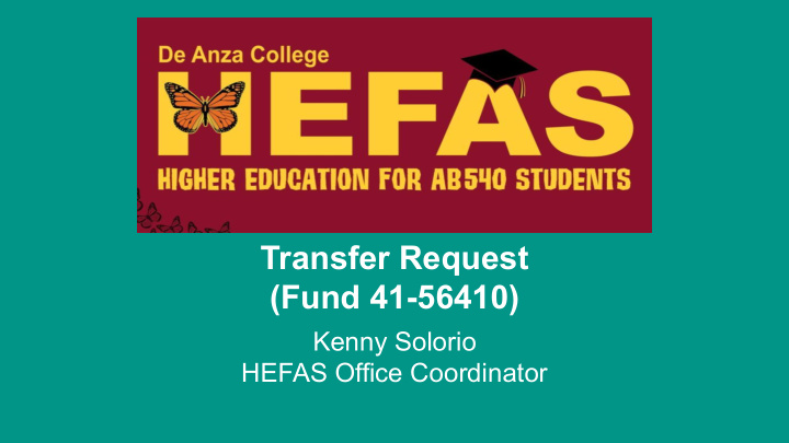 transfer request fund 41 56410